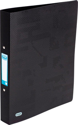 Ringband oxford urban a4 40mm 2-rings opaak zwart | 10 stuks