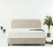 Dreamhouse® Rondo Boxspring met Opbergruimte – Bed - 180 x 200 cm - Velvet Beige - Complete boxspring