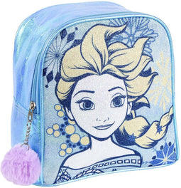 Cerda Group Frozen Glinsterende Rugzak Blauw