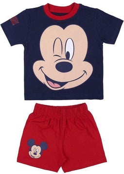 Cerda Group Mickey Korte Mouw Pyjama Rood,Blauw 5 Years