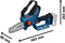 Bosch Professional GKE 18V-15 - Accu Kettingzaag - Borstelloze motor - Automatische kettingsmering