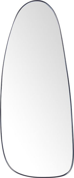 CERGY - Wandspiegel - Zwart - Metaal