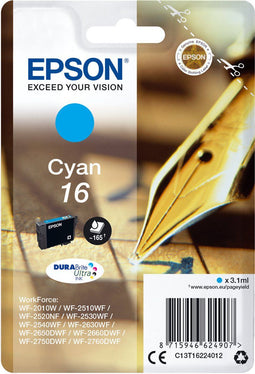 Epson 16 - Inktcartridge - Origineel - Cyaan