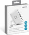Dicota D31730 - USB-C Hub - USB Power Delivery 100 W - Wit