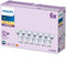 Philips LED Spot - 50 W - GU10 - Warmwit licht - 6 stuks