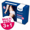 sloggi Basic+ - Dames Mini slip - Extra zachte naden - Wit (4-pack)