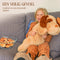 Big Baloo - Verzwaringsknuffel Hond 70cm - Zware Weighted Stuffed Animal 2,5 KG
