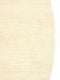Vloerkleed MOMO Rugs Panorama Uni Rond White Vloerkleed - 150 rond - Rond - Laagpolig,Rond Tapijt - Klassiek - Beige
