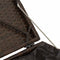 vidaXL - Tuinkrukken - met - kussens - 2 - st - 40x40x43 - cm - poly - rattan - bruin