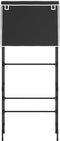 vidaXL - Opbergrek - voor - boven - wasmachine - 2-laags - 71x29,5x170,5 - cm - blauw