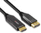 Lindy 40931 - DisplayPort naar HDMI Adapterkabel - 8K@60Hz - 2.00 m - Zwart