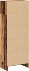 vidaXL - Boekenkast - 40x24x109 - cm - bewerkt - hout - oud - houtkleurig