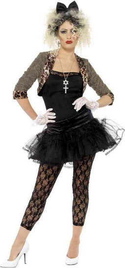 80's Wild Child Kostuum - Maat S - Zwart