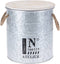 H&S - Collection - 3-delige - Opbergboxenset - met - touw - zink
