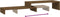 vidaXL - Monitorstandaard - (52-101)x22x14 - cm - grenenhout - honingbruin