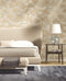 DUTCH WALLCOVERINGS Behang Pine Tree crèmekleurig