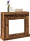 vidaXL - Haardombouw - 100x30x87,5 - cm - bewerkt - hout - oud - houtkleurig