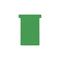 Quantore - T-kaart djois formaat 3 77mm groen 100st | 5 stuks