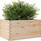 vidaXL - Plantenbak - 90x60x46 - cm - massief - grenenhout