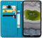 iMoshion Hoesje Geschikt voor Nokia X20 / X10 Hoesje Met Pasjeshouder - iMoshion Mandala Bookcase - Turquoise