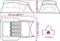 vidaXL - Tent - met - luifel - 4-persoons - waterdicht - groen