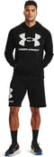 Under Armour Rival Fleece - Heren Trui - Superzacht met capuchon - Zwart (M)