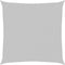 vidaXL - Zonnezeil - 3x3 - m - 100% - polyester - oxford - lichtgrijs