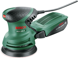 Bosch PEX 220 A - Excentrische schuurmachine 220 W Ø 125 mm - Microfilter systeem
