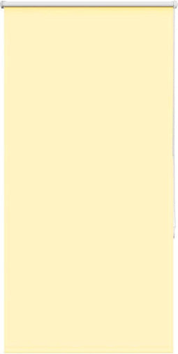 vidaXL - Rolgordijn - verduisterend - 85x175 - cm - stofbreedte - 80,7 - cm - geel
