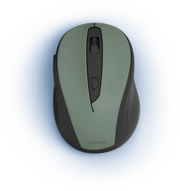 Hama MW-400 V2 - Draadloze optische muis - 6 knoppen 1600 dpi - Groen