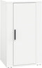 vidaXL - Dressoir - 40x33x70 - cm - bewerkt - hout - wit