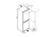 LIEBHERR CUe 2831 - Koel-/vrieskast 55 cm - LED verlichting - SmartFrost systeem