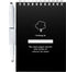 MOYU - Pitch Black Notebook - Uitwisbaar Notitieboek A4 Premium - Multifunctionele pagina’s - Inclusief uitwisbare pen, houder en wisdoekje