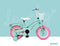 Amigo Lovely Meisjesfiets - Kinderfiets 12 inch - Turquoise