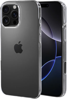 Mobiparts iPhone 16 Pro Max - Classic TPU Case - Schokabsorberend - Transparant
