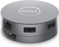 DELL DA305 - 6-in-1 USB-C multiport-adapter - 90 W - Zilver
