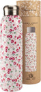 Laura Ashley Thermosfles - Thermosbeker - Dubbelwandig RVS - Lekvrij - Petit Flowers Roze