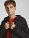 JACK&JONES CORE JCOCLASSIC JACKET HOOD - Heren Jas met capuchon - Zwart - Maat XXL