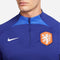 Nike KNVB MNK DF STRK DRIL TOP K - Heren Trui - Dri-FIT technologie - Blauw - Maat S