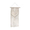 Mica - Muurhanger - Geometrisch geknoopt - Wit - 40x80 cm