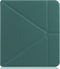 Lunso - Origami sleepcover hoes - Geschikt voor Kobo Libra 2 (7 inch) - Donkergroen