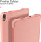 Dux Ducis - Tablethoes voor Apple iPad Air 11 (2024) / iPad Air 10.9 (2022) - Domo Book Case met auto-wake functie - Roze