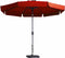 Madison - Parasol Flores Rond - 300cm - Rood