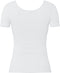 Pieces PCKITTE SS TOP NOOS BC BriWhi - Katoenen top - Korte mouwen - Maat XS