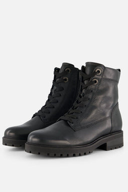 Gabor 765.1 - Veterboots - Comfortabel en elegant - Zwart