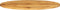vidaXL - Tafelblad - ovaal - 80x40x2,5 - cm - massief - mangohout