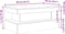 vidaXL - Salontafel - met - LED-verlichting - 90x50x40cm - artisanaal - eikenkleur