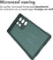 imoshion Hoesje - Geschikt voor Samsung Galaxy S23 Ultra - EasyGrip Backcover - Donkergroen