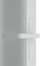 vidaXL - Binnendeur - 102,5x201,5 - cm - matglas - en - aluminium - wit