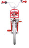AMIGO Superstar Meisjesfiets - Kinderfiets 18 inch - Crème